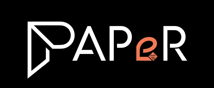 Paper logo example